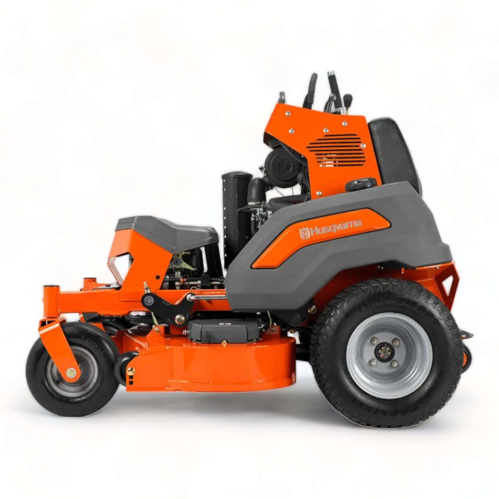 Husqvarna V554X Stand On Mower 24.5 HP Kawasaki FX751V 54" 7 Gauge Fabricated Hydrogear/Parker